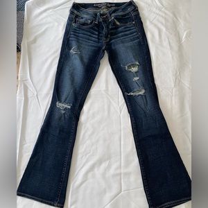Super Stretch American Eagle Denim Bootcut jeans
